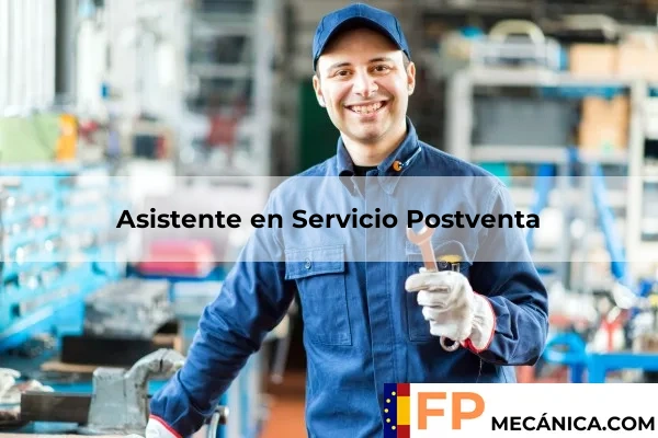 Asesor Técnico de Ventas 45 Asistente en Servicio Postventa